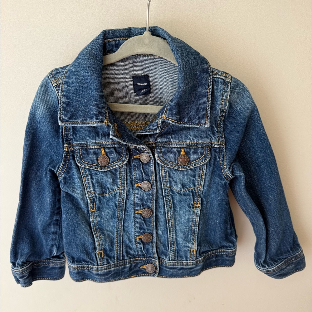 GAP Blue Denim Kids Jacket